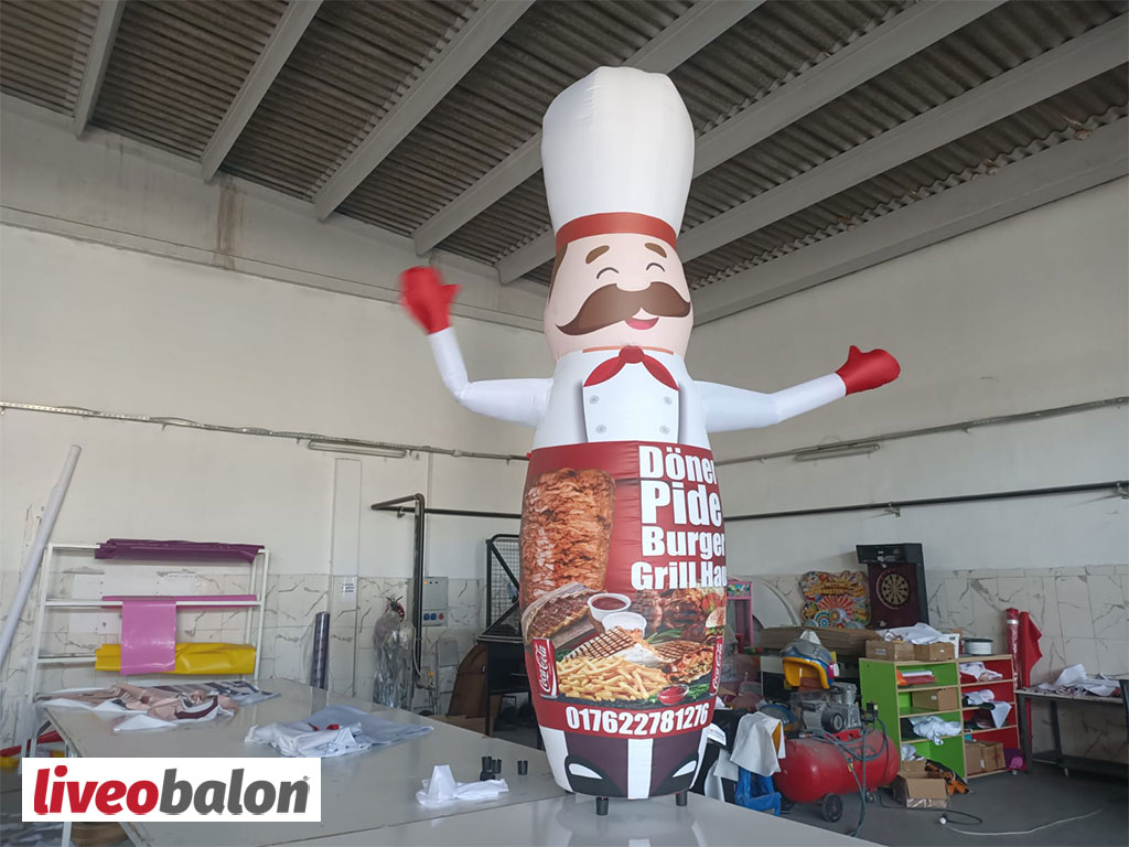 Döner Pide Gel Gel Balonu