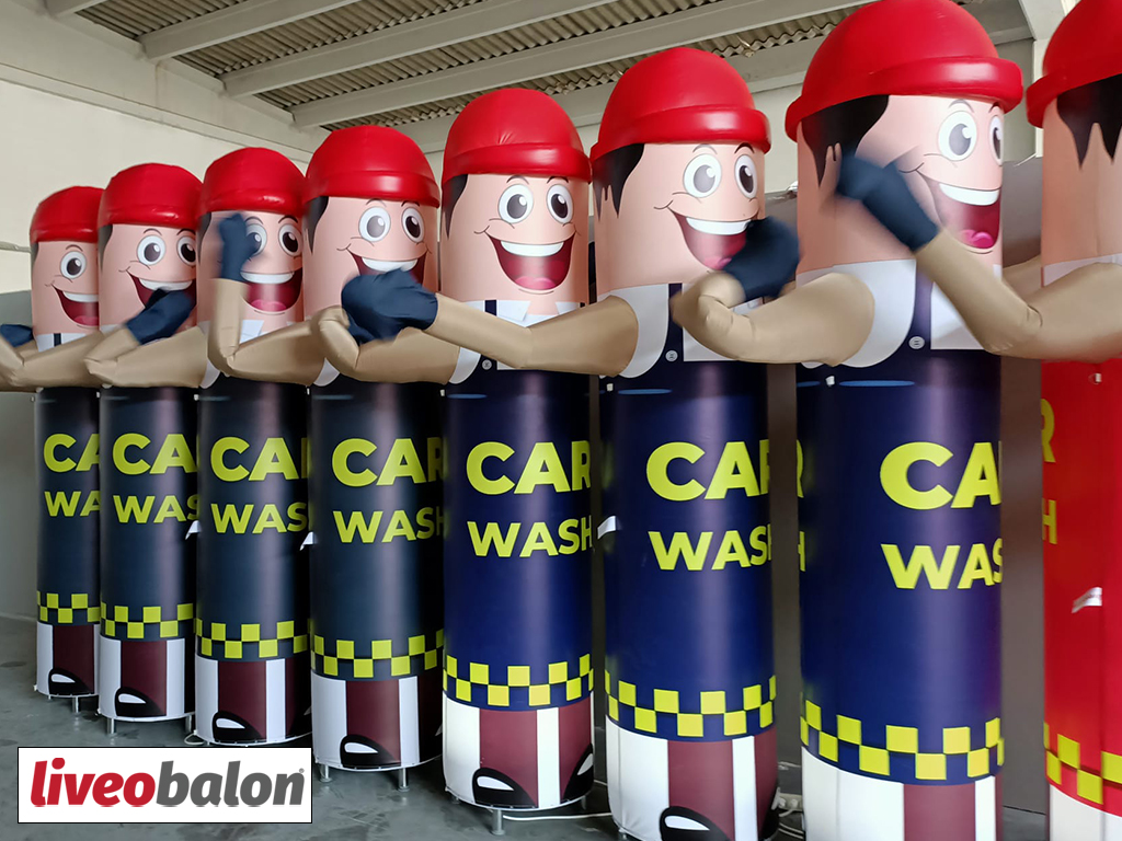 Gel Gel Balon Car Wash