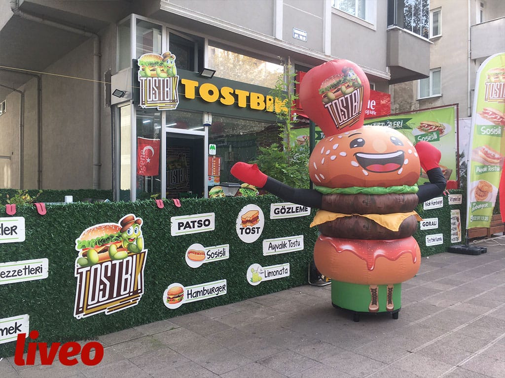 Gel Gel Burger Balonu